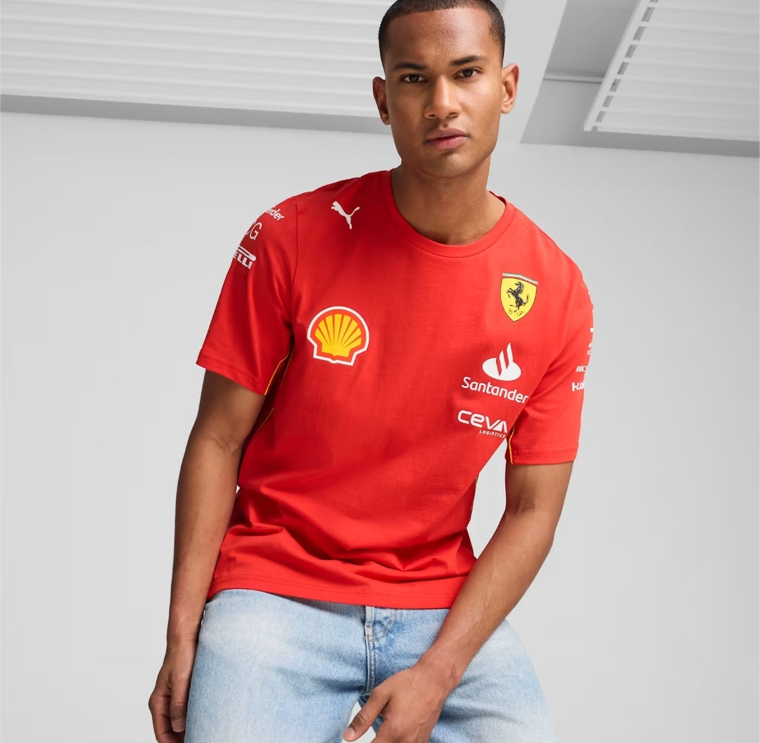 Playera Hombre Puma Escudería Ferrari