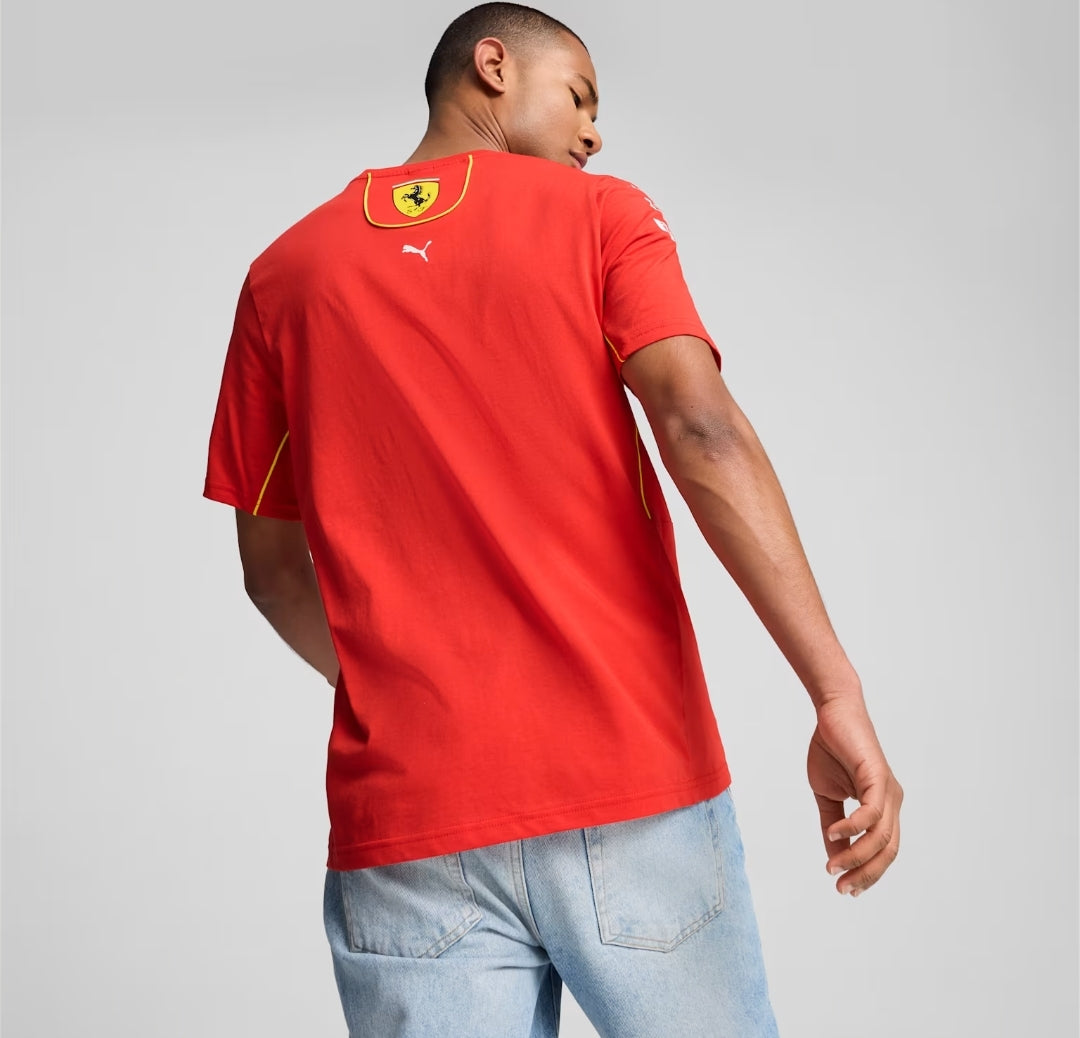 Playera Hombre Puma Escudería Ferrari