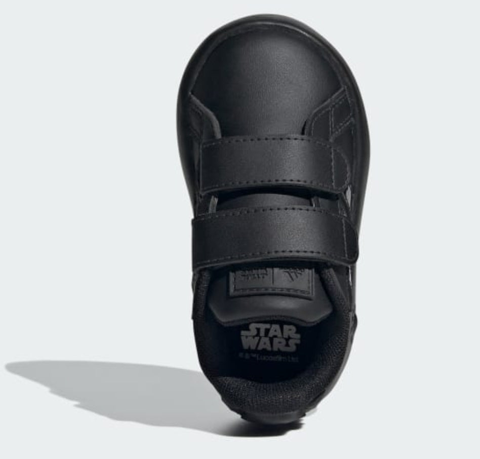 Tenis Adidas Star Wars Grand Court Negros Bebe