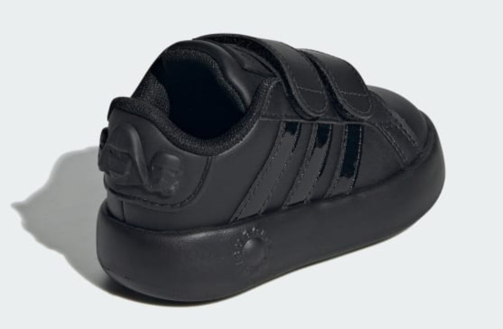 Tenis Adidas Star Wars Grand Court Negros Bebe