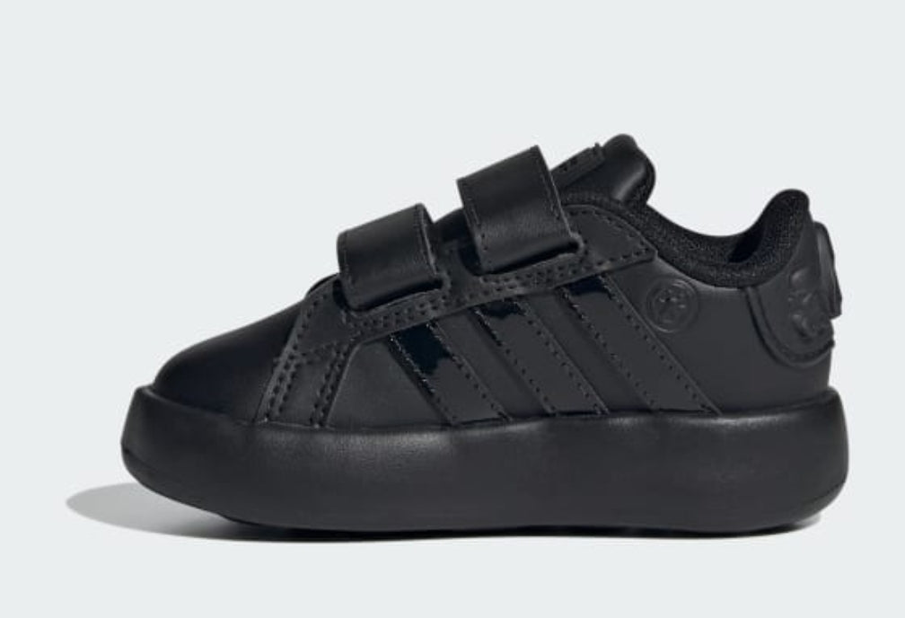 Tenis Adidas Star Wars Grand Court Negros Bebe