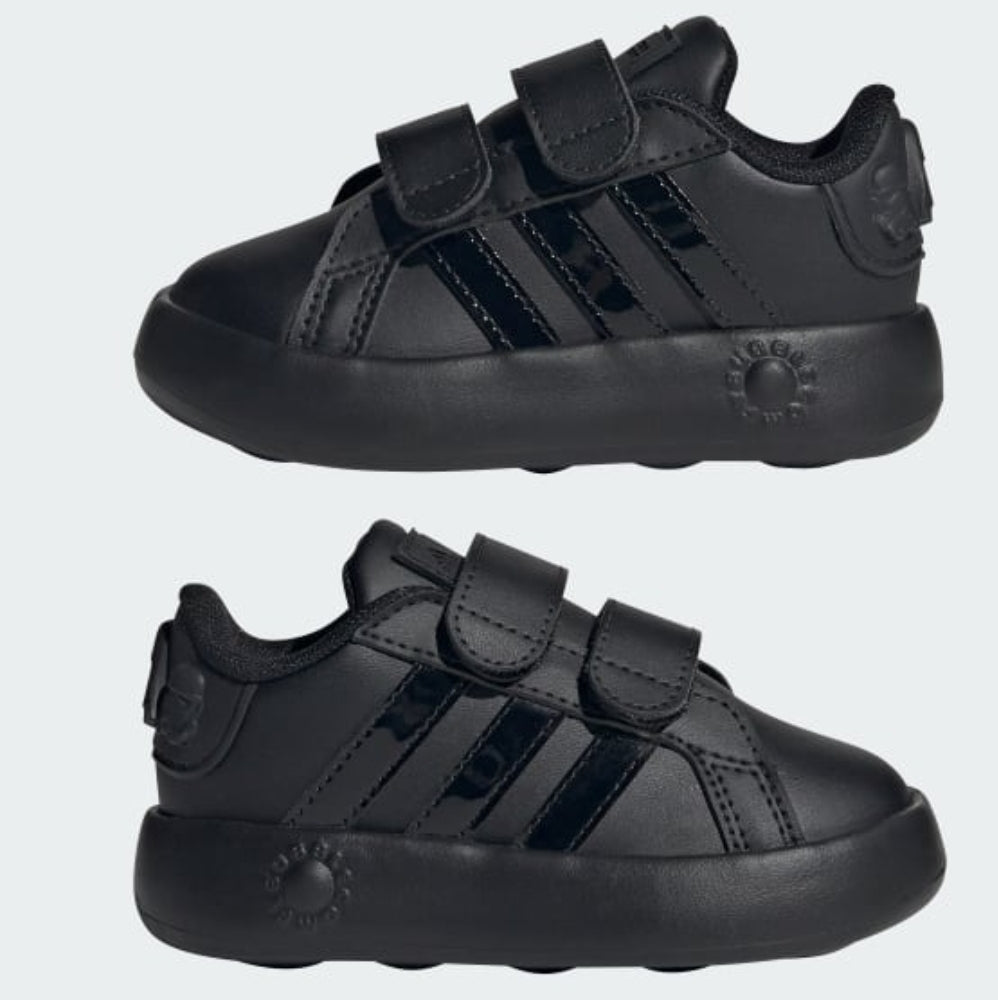 Tenis Adidas Star Wars Grand Court Negros Bebe
