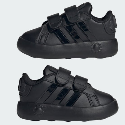Tenis Adidas Star Wars Grand Court Negros Bebe