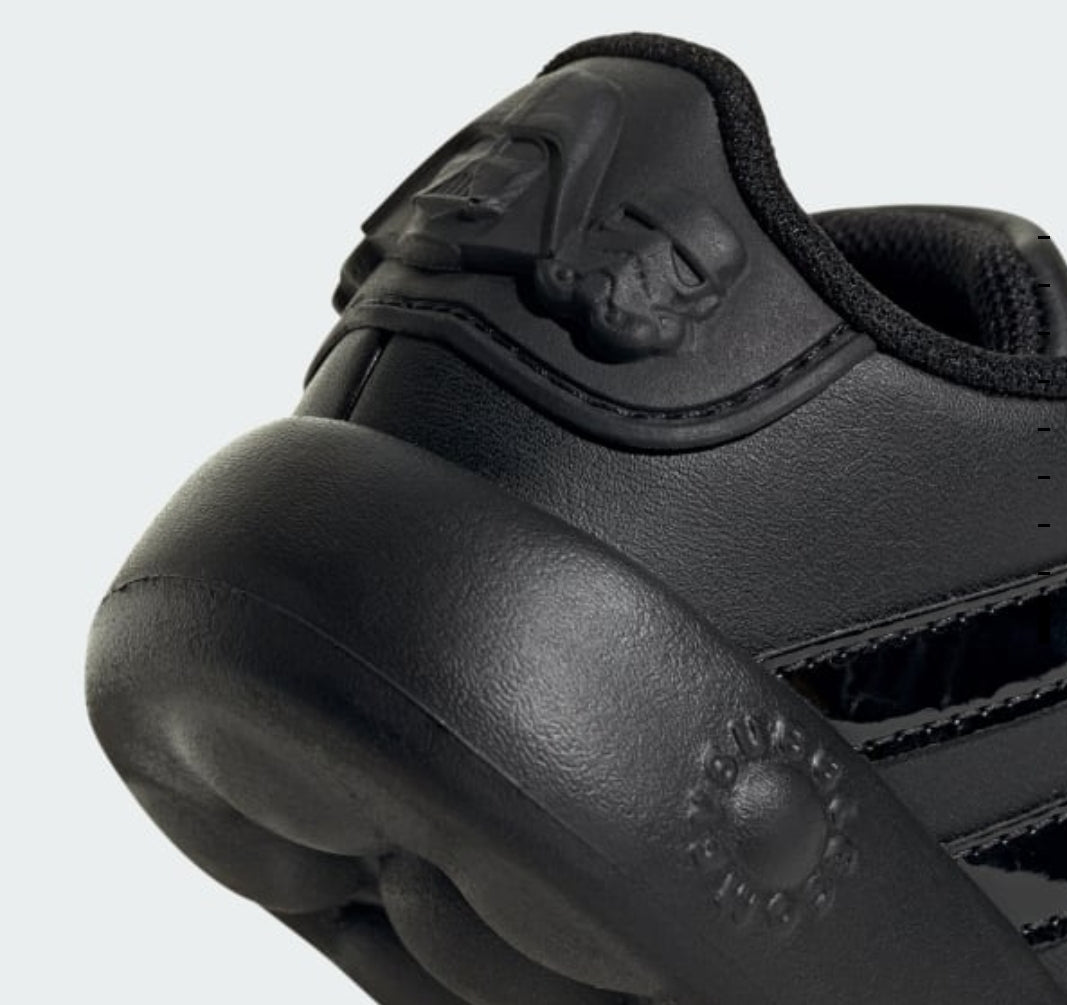 Tenis Adidas Star Wars Grand Court Negros Bebe