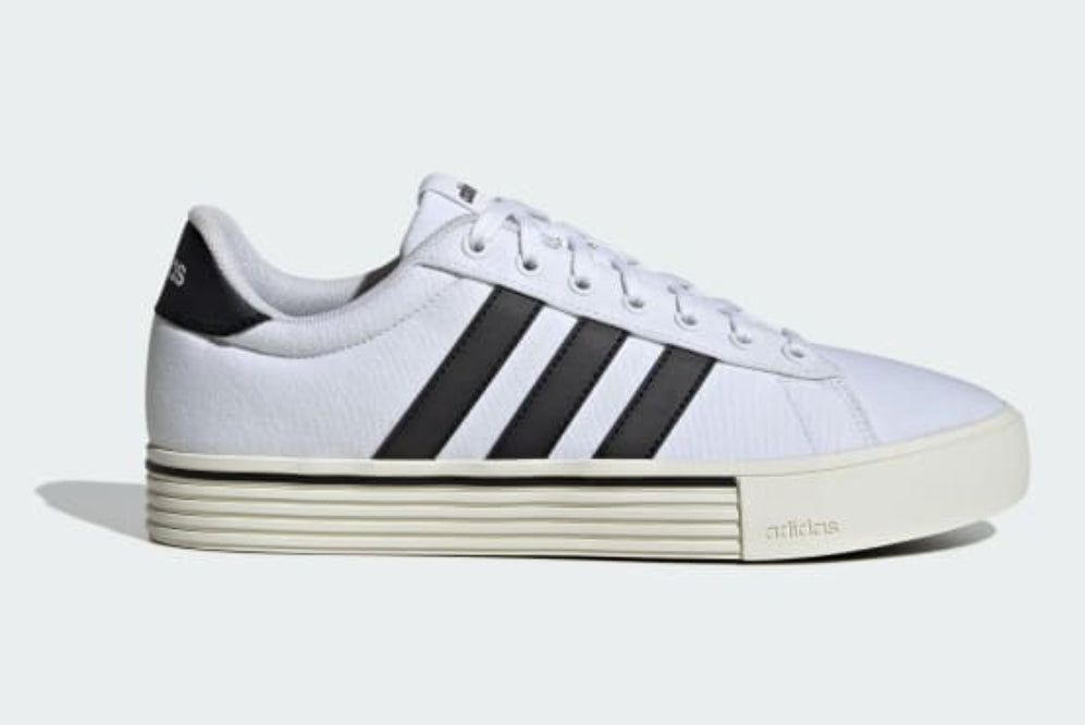 Tenis Adidas Daily 4.0 Blanco/Negro caballero